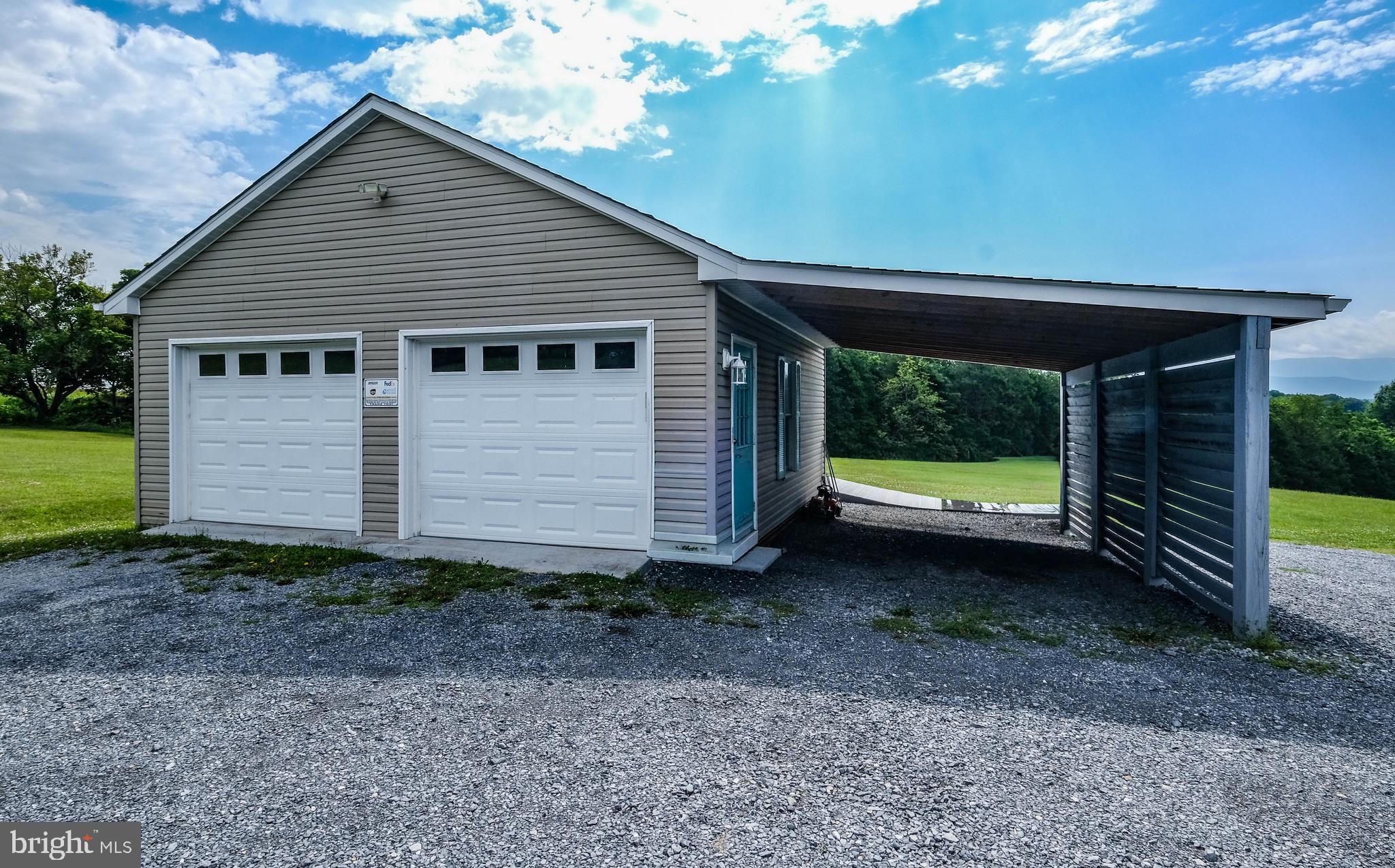 217 Silver Bell Lane Luray, VA 22835 - Photo 82 of 103 Detached garage with carport
