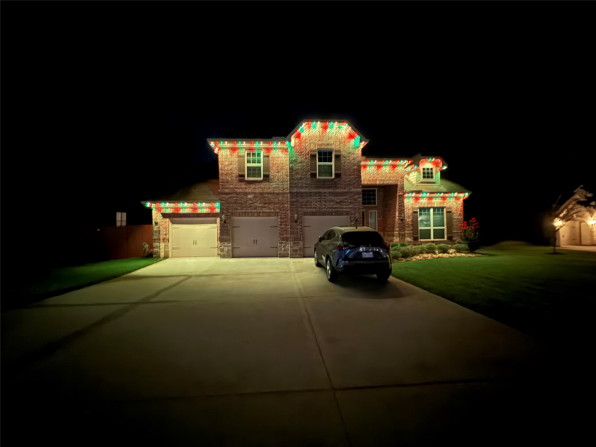 232 Magnolia Reserve Loop Magnolia, TX 77354 - Photo 42 of 45 Gemstone Lights on the outside of the home