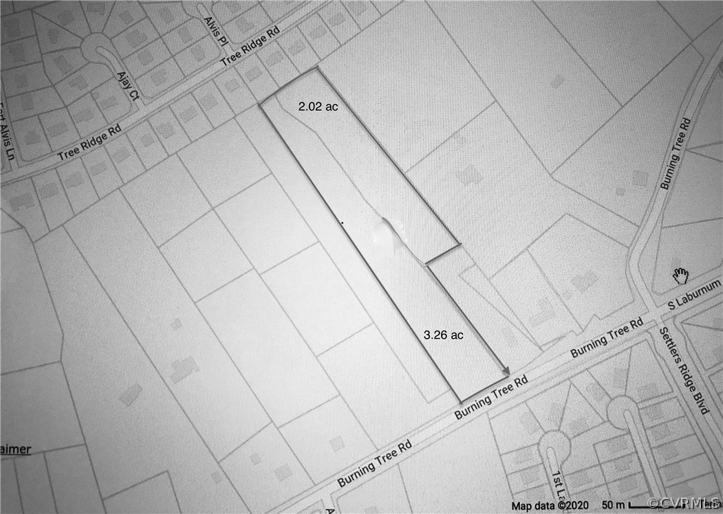 Adjacent Lots 3.26 and 2.02 total 5.28 Ac