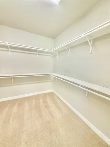 a view of a room with an empty racks
