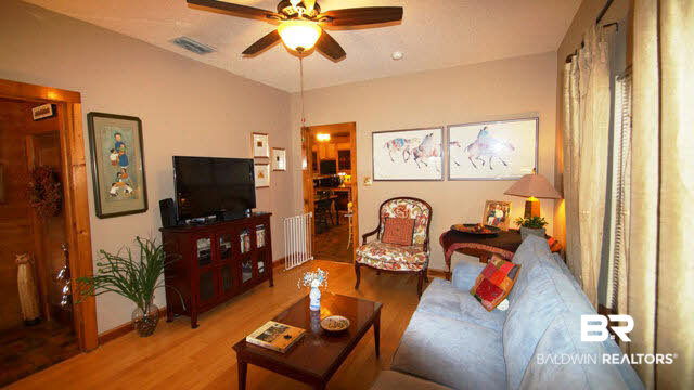 16220 Highway 104 Silverhill, AL 36576 - Photo 5 of 25 Great Room Has Wood Flooring