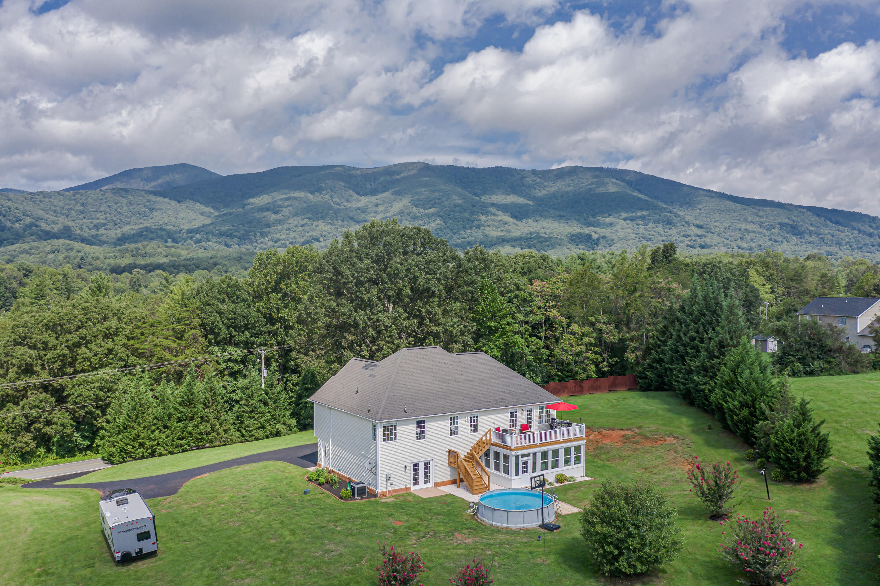 4510 Bethlehem Road Boones Mill, VA 24065 - Photo 2 of 48 an aerial view of a house