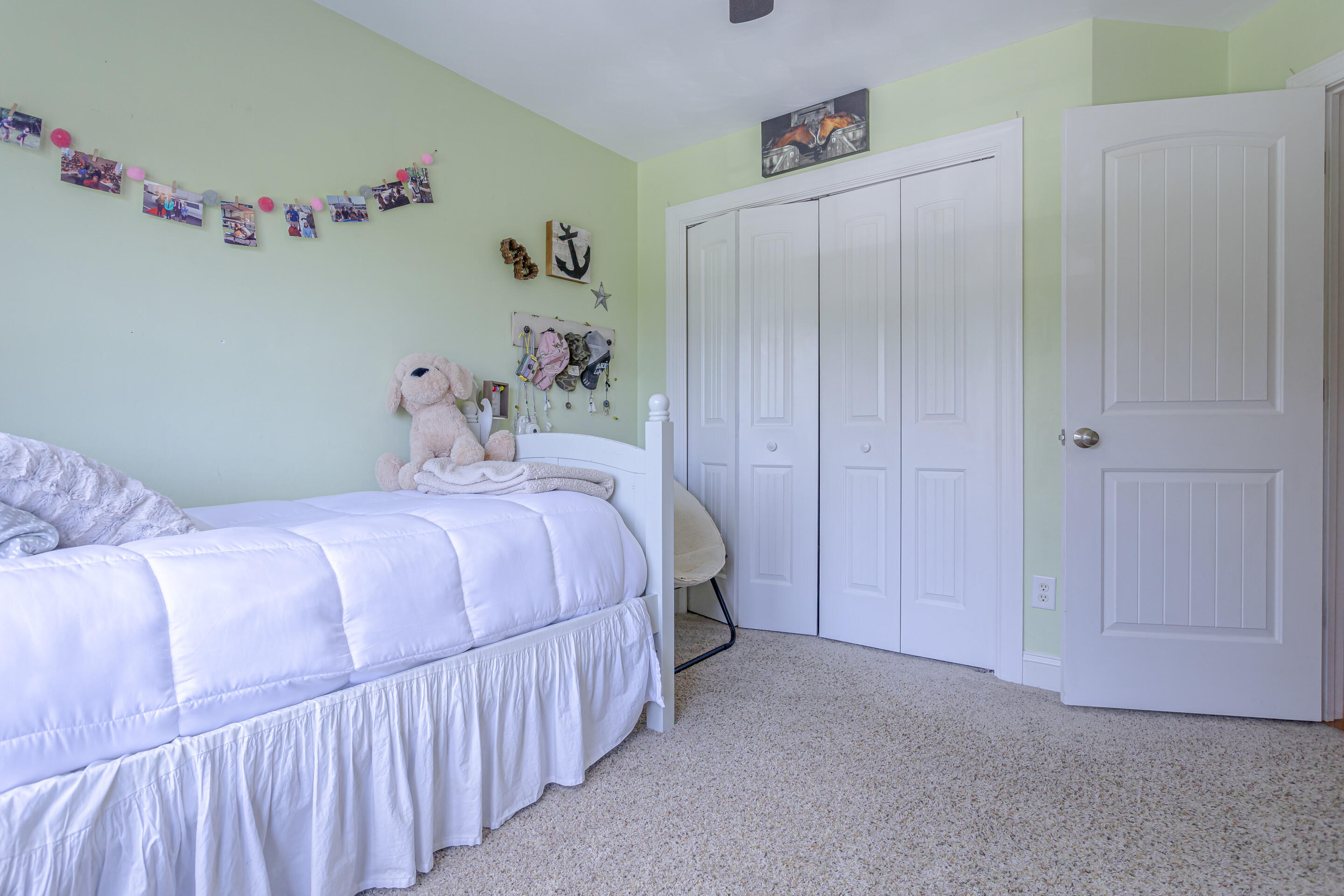 4510 Bethlehem Road Boones Mill, VA 24065 - Photo 18 of 48 a bedroom with a bed and a walk in closet