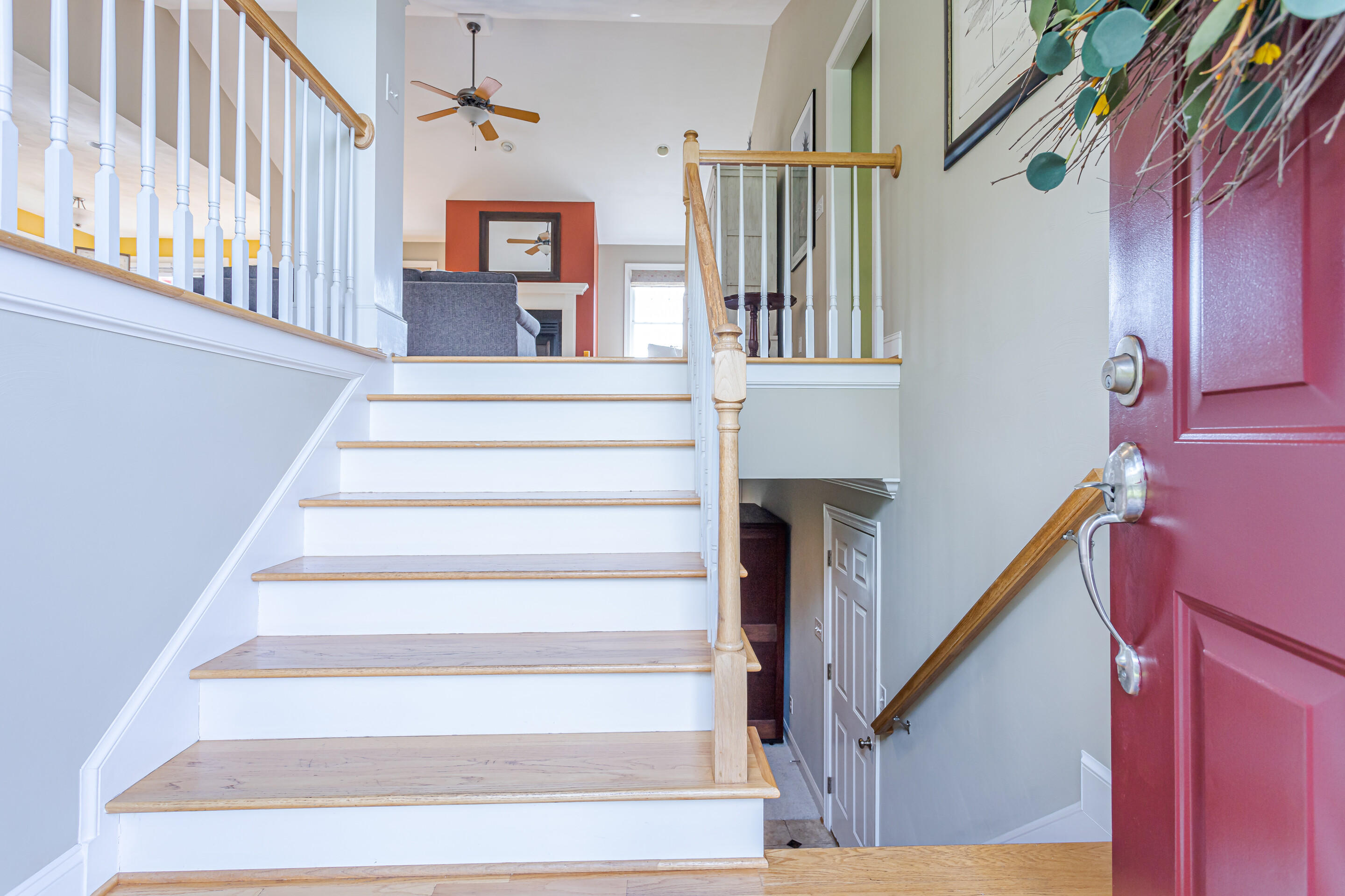 4510 Bethlehem Road Boones Mill, VA 24065 - Photo 3 of 48 a view of entryway and hall with wooden floor
