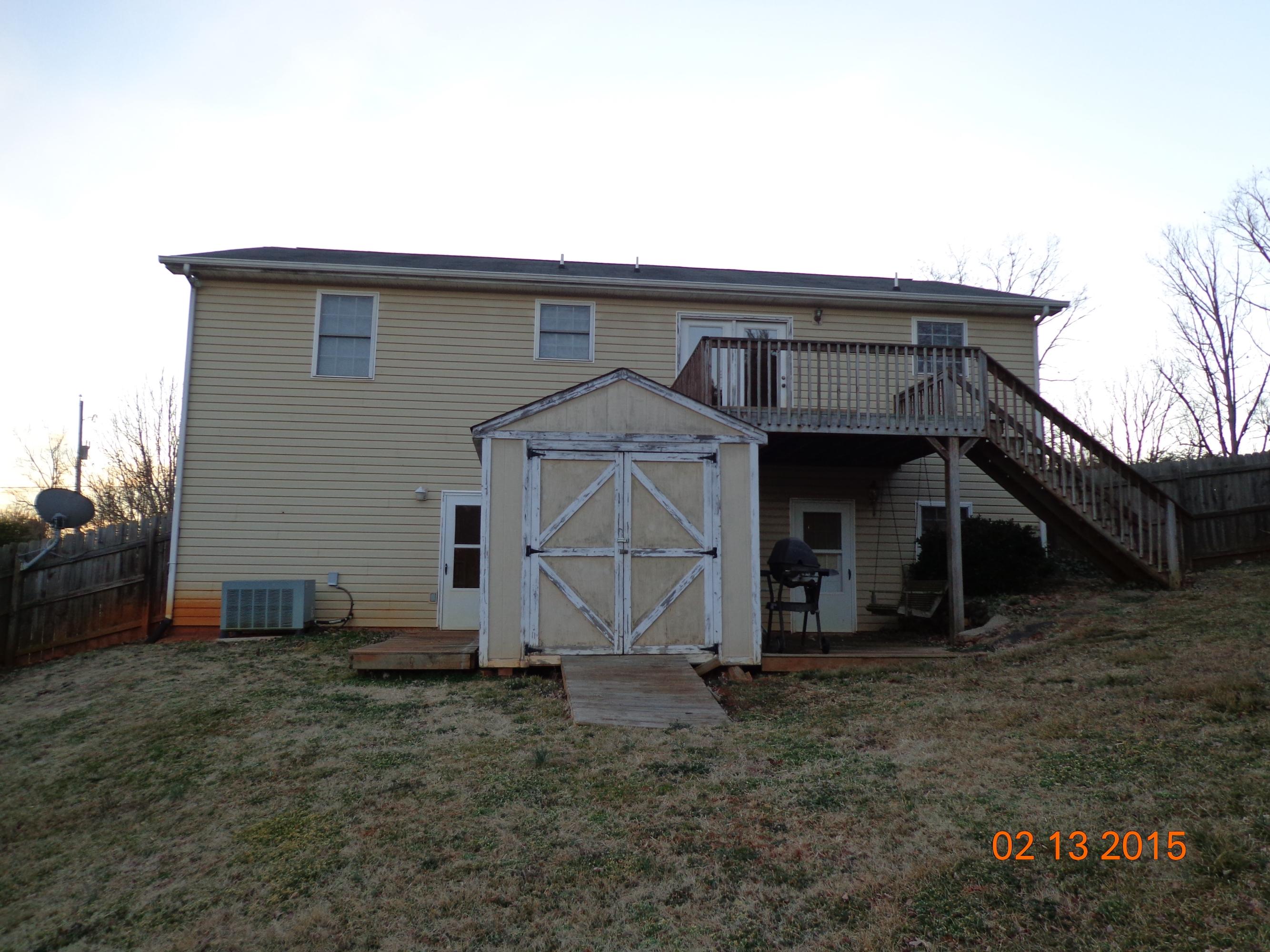 11 Northridge Road Hardy, VA 24101 - Photo 23 of 26 rear of house and shed