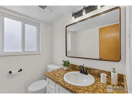 a view of wooden balcony