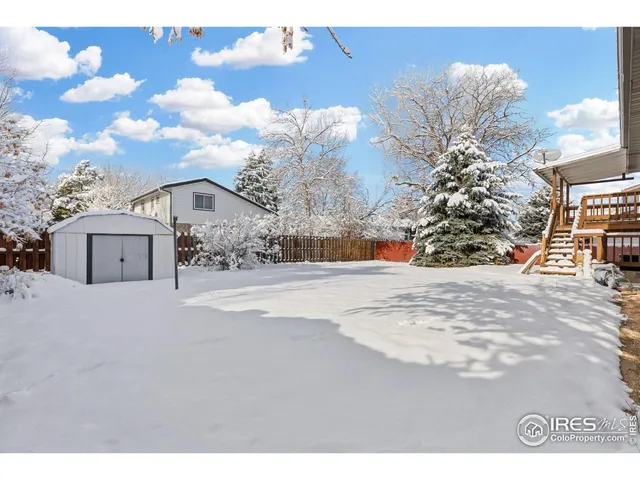 a view of garage with a slide