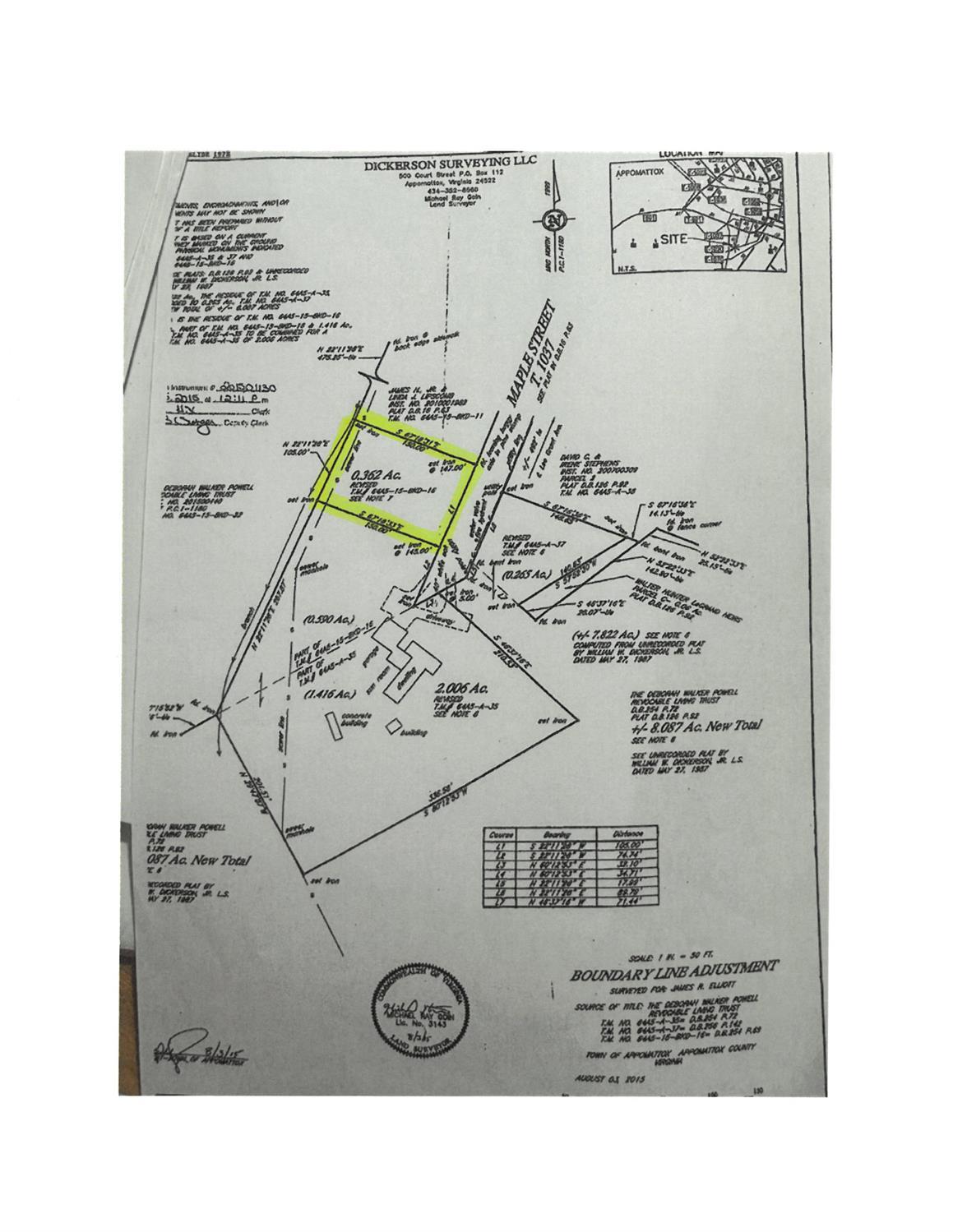 0 Maple Street Appomattox, VA 24522 - Photo 2 of 2