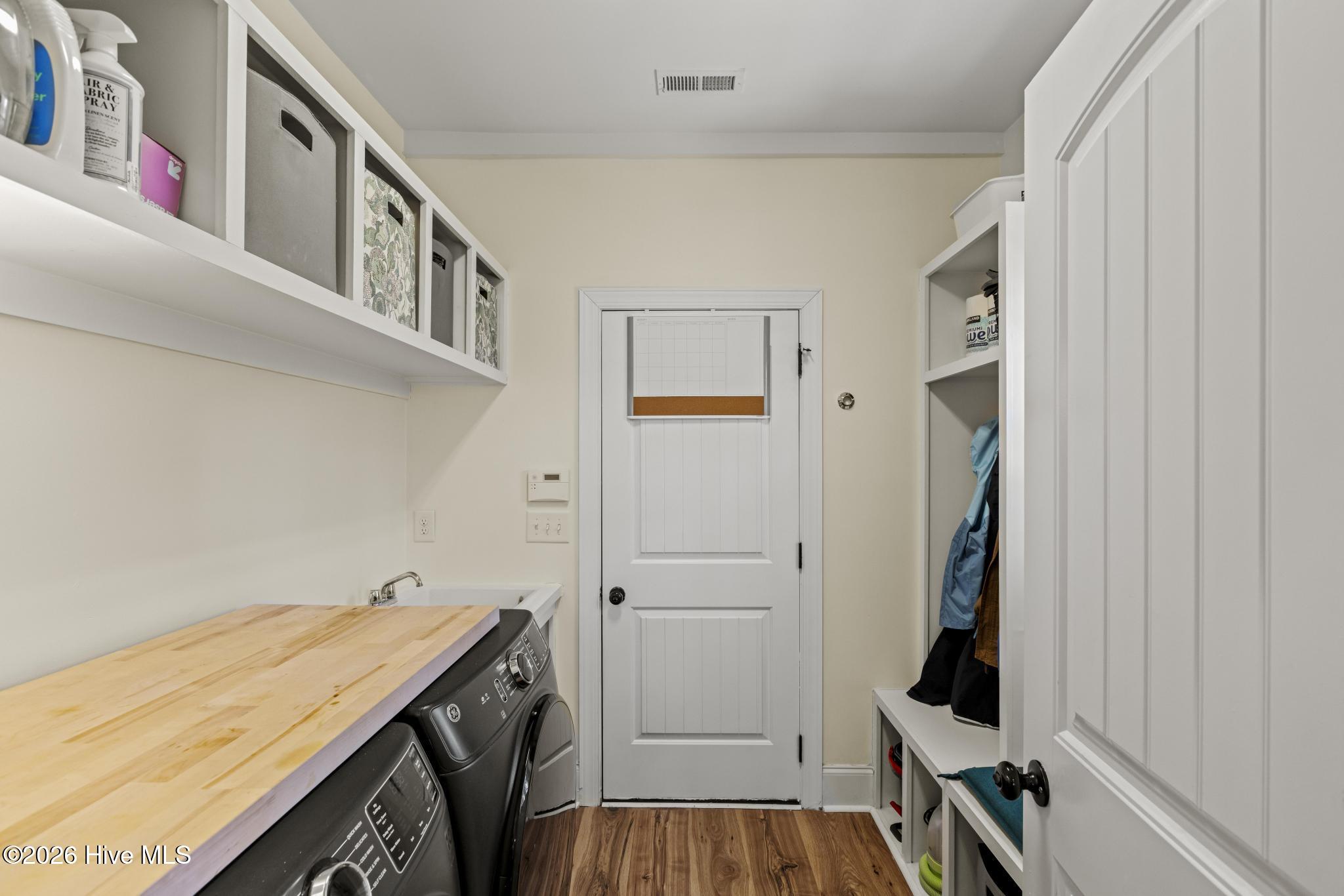 378 Aster Place Hampstead, NC 28443 - Photo 33 of 64 Downstairs Laundry Room off of kitchen