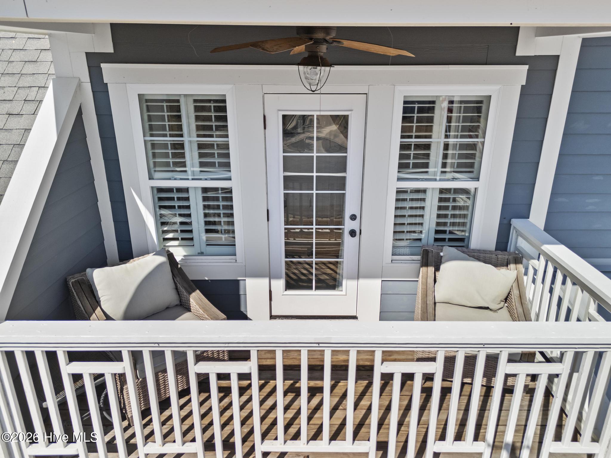 378 Aster Place Hampstead, NC 28443 - Photo 53 of 64 Upstairs balcony