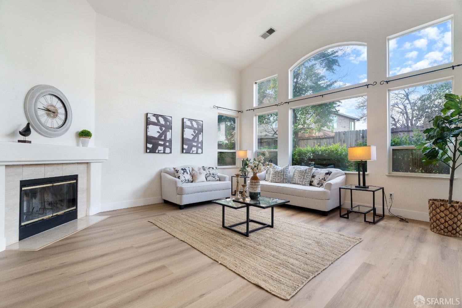 2626 Orange Way Antioch, CA 94531 - Photo 2 of 56 a living room with furniture and a fireplace