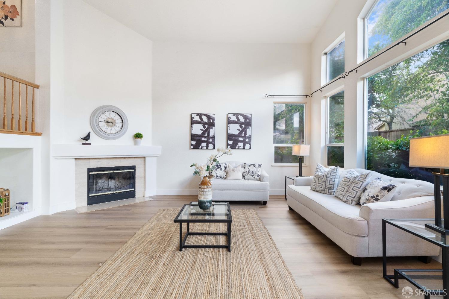 2626 Orange Way Antioch, CA 94531 - Photo 4 of 56 a living room with furniture and a fireplace