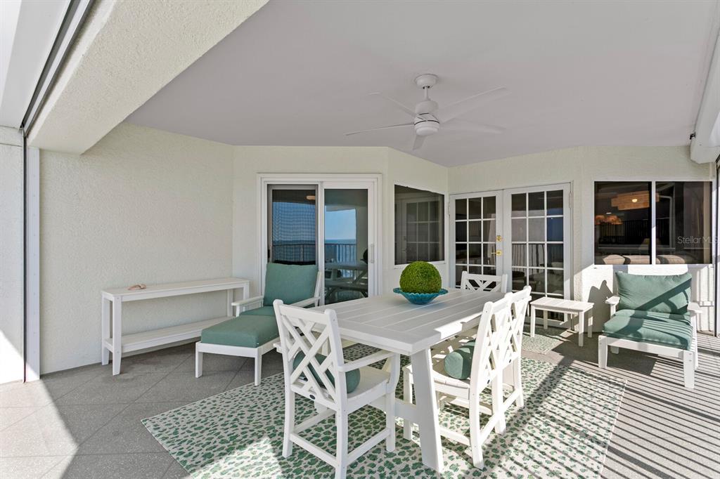 16332 Gulf Boulevard, Unit 3B Redington Beach, FL 33708 - Photo 44 of 91 a view of a dining room with furniture window and outside view