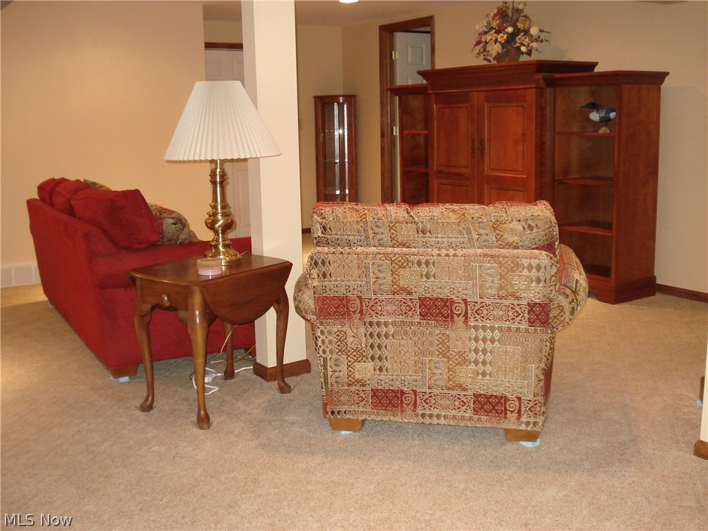 669 Barrett Road Berea, OH 44017 - Photo 20 of 20 Doors from rec room open to a large storage & laundry room with plenty of shelving.