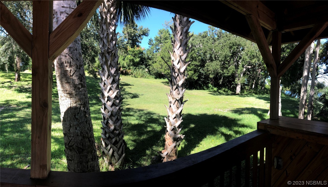 1003-1005 Highway 1 Ormond Beach, FL 32174 - Photo 30 of 52 a view of a yard from a balcony