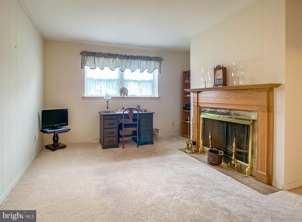 3897 Martin Road Huntingdon Valley, PA 19006 - Photo 19 of 31 Office/Den with FP