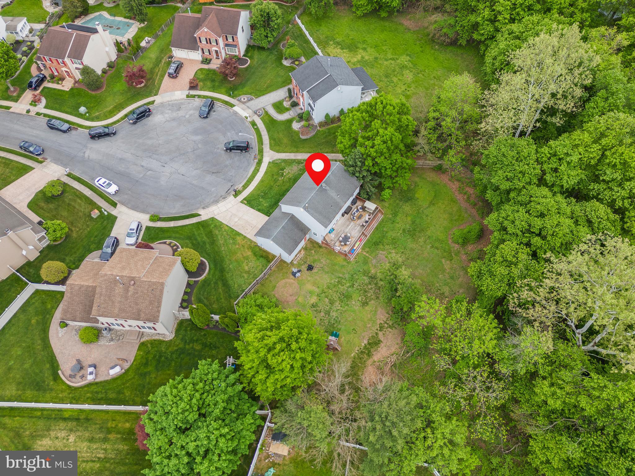 2 Farnham Court Laurel Springs, NJ 08021 - Photo 30 of 33 an aerial view of a house with a yard and lake view