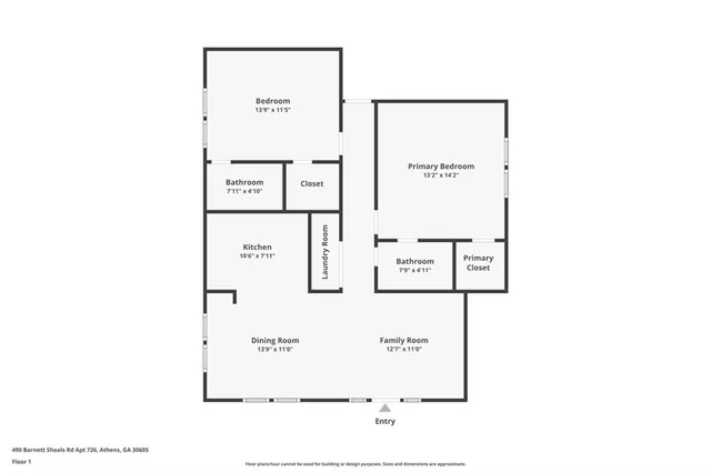$274,900 | 490 South Barnett Shoals Road, Unit 726, Athens, GA 30605