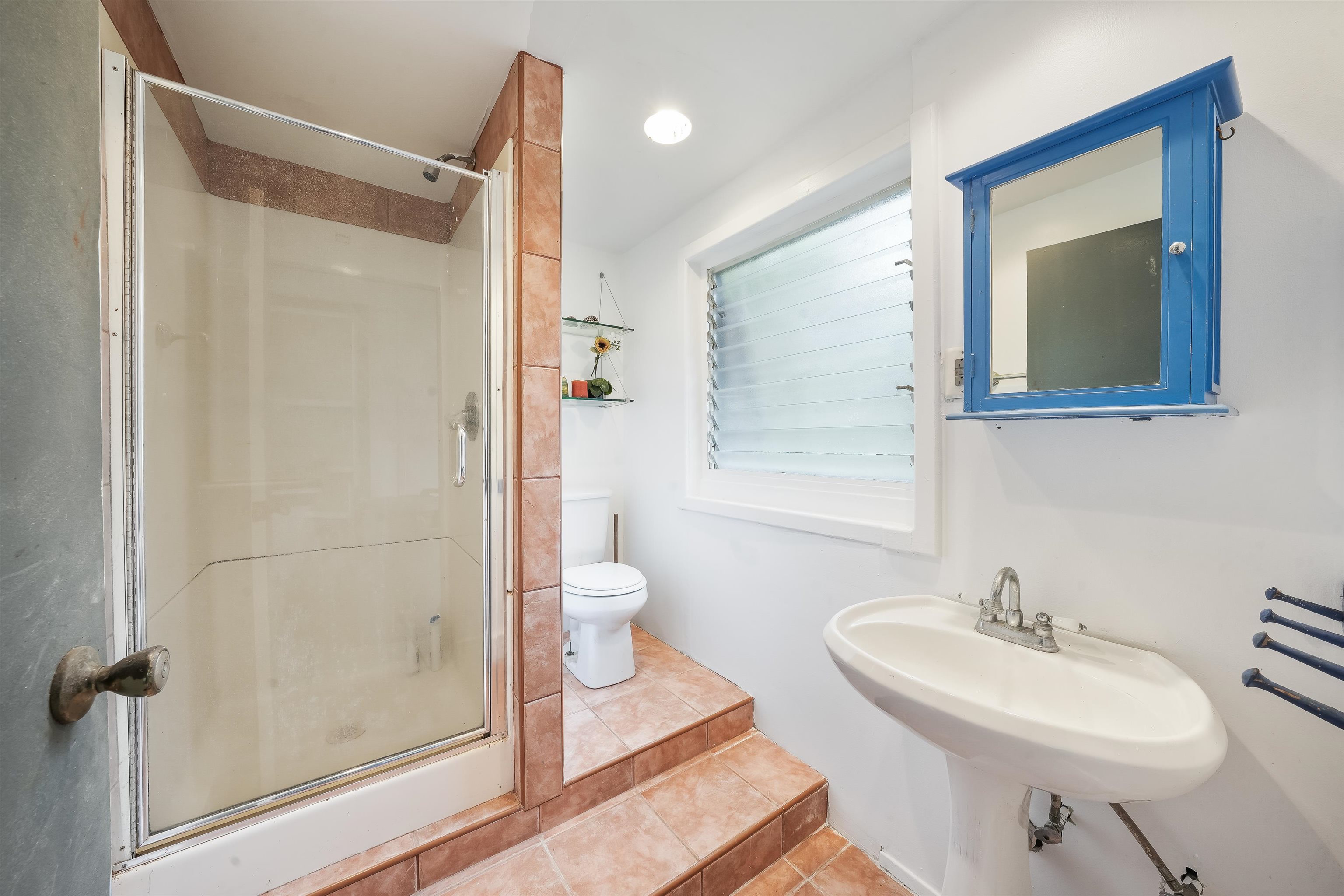 2889 West Lelehuna Place Haiku, HI 96708 - Photo 25 of 32 a bathroom with a sink toilet and shower