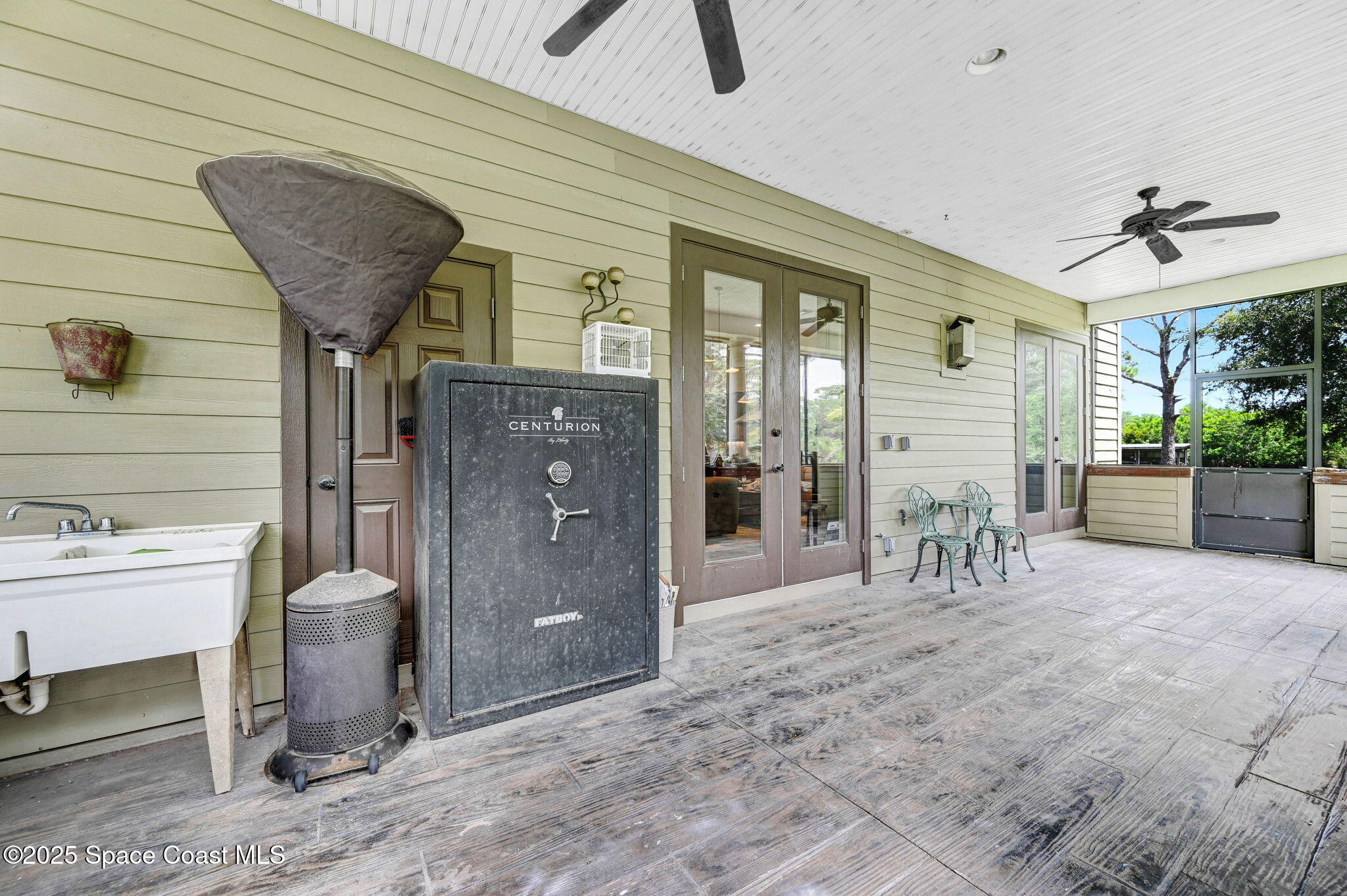 4495 Sand Point Road Grant, FL 32949 - Photo 71 of 87 a view of a dining room with furniture window and outside view