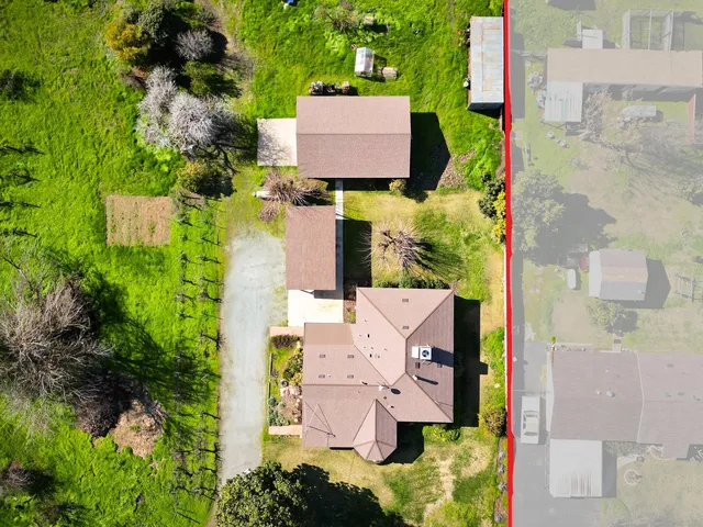 a view of an outdoor space and a lake view