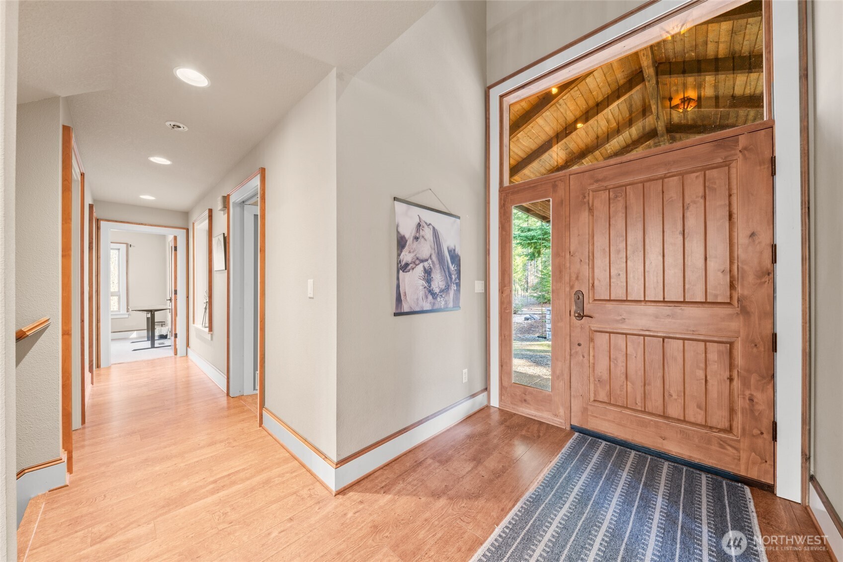 340 Arrowhead Road Ariel, WA 98603 - Photo 4 of 40 a view of entryway with wooden floor