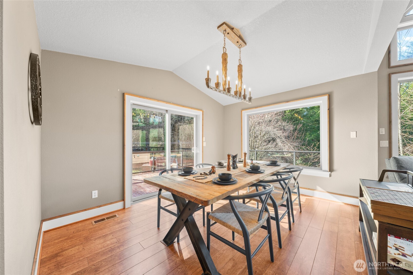 340 Arrowhead Road Ariel, WA 98603 - Photo 8 of 40 a view of a dining room with furniture window and outside view