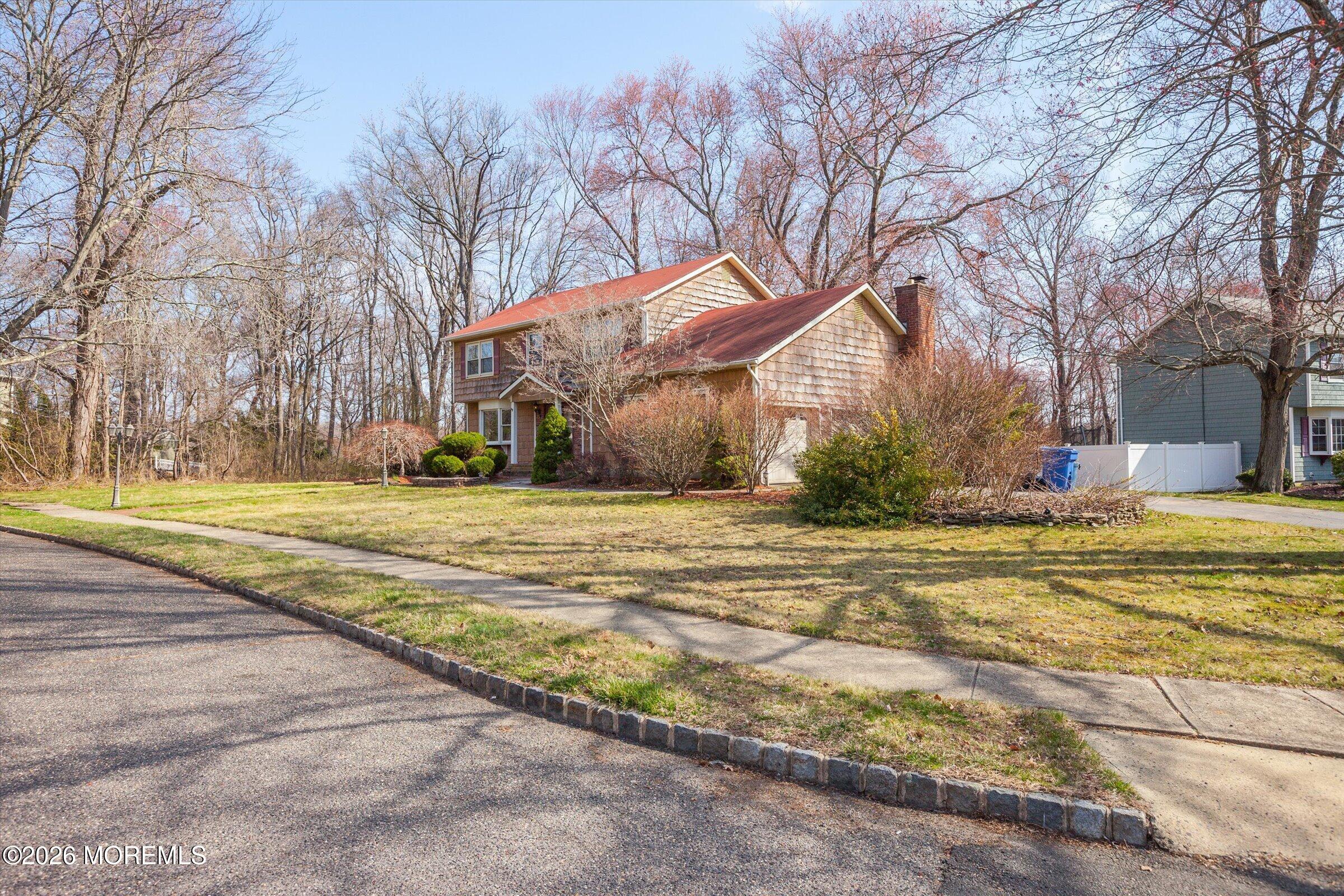 18 Warne Road Matawan, NJ 07747 - Photo 28 of 28 a view of swimming pool with large trees