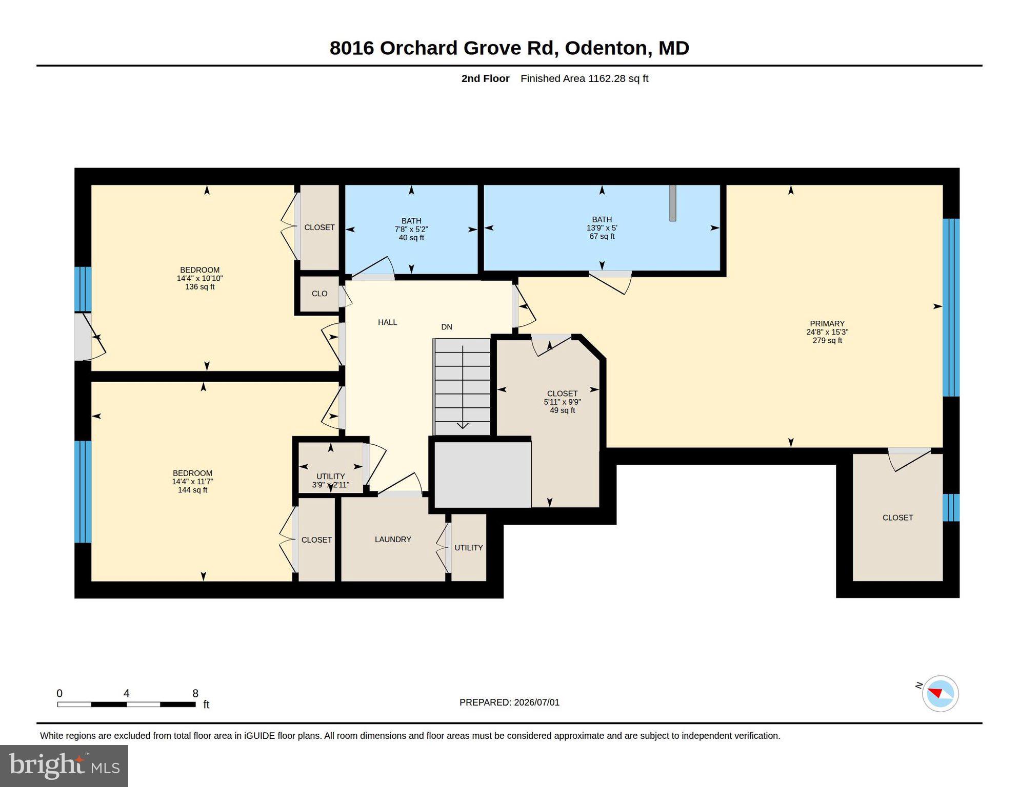 8016 Orchard Grove Road Odenton, MD 21113 - Photo 46 of 52 Upper Level