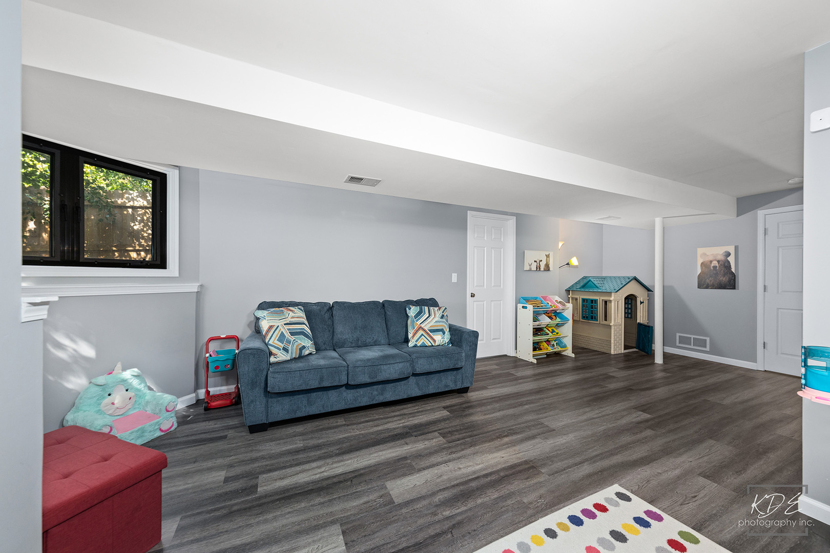 1244 Modaff Road Naperville, IL 60540 - Photo 13 of 19 a living room with furniture and a wooden floor