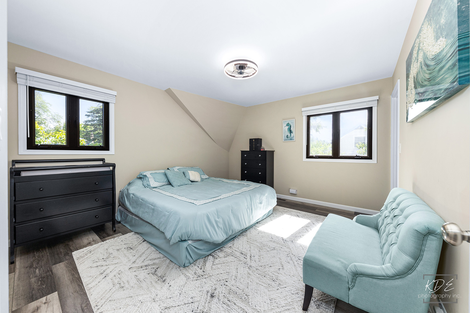 1244 Modaff Road Naperville, IL 60540 - Photo 8 of 19 a bedroom with a bed and a dresser