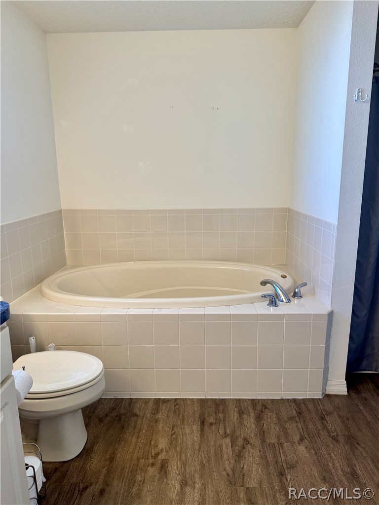 4588 East Van Ness Road Inverness, FL 34453 - Photo 20 of 34 a bathroom with a toilet and bathtub