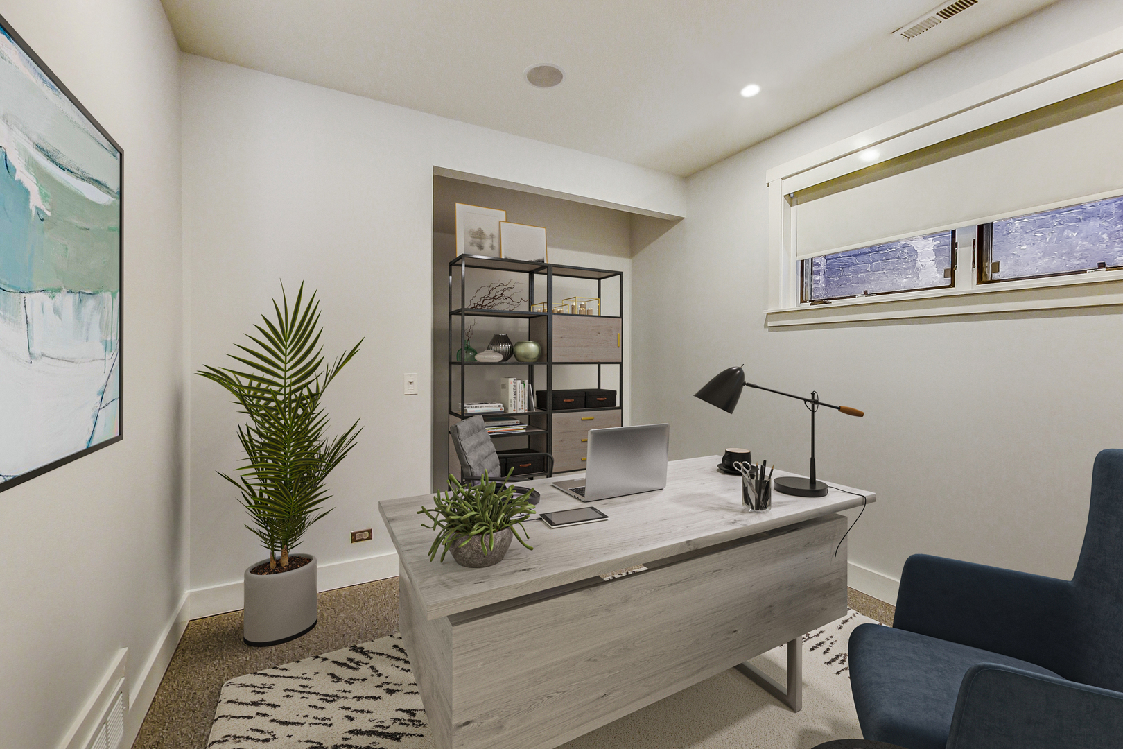 619 West Surf Street, Unit 1 Chicago, IL 60657 - Photo 8 of 36 a dining room with furniture and potted plant