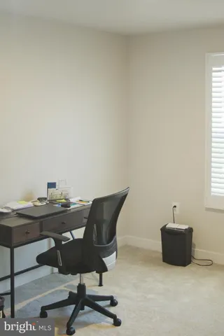 a view of a workspace with a window