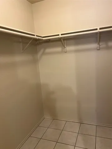 a close view of closet