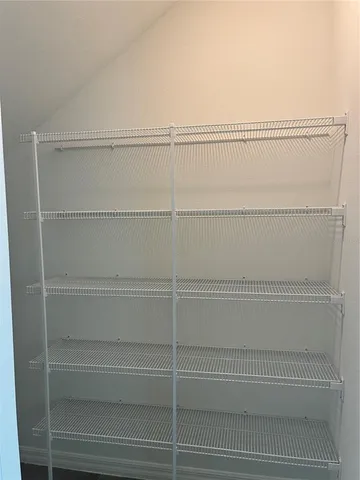 a close up view of racks