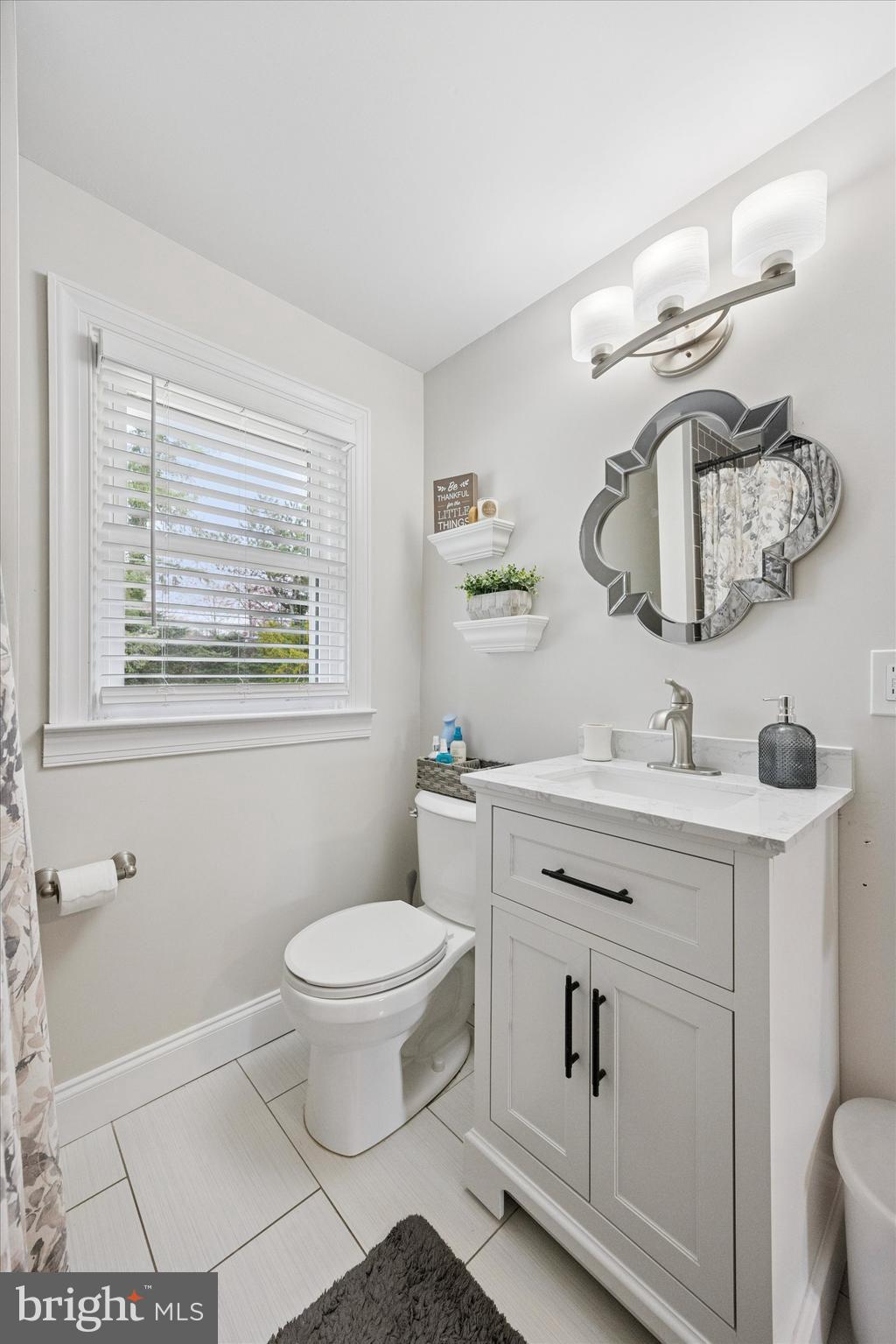 732 Rhoads Drive Springfield, PA 19064 - Photo 11 of 24 a bathroom with a toilet a sink and mirror