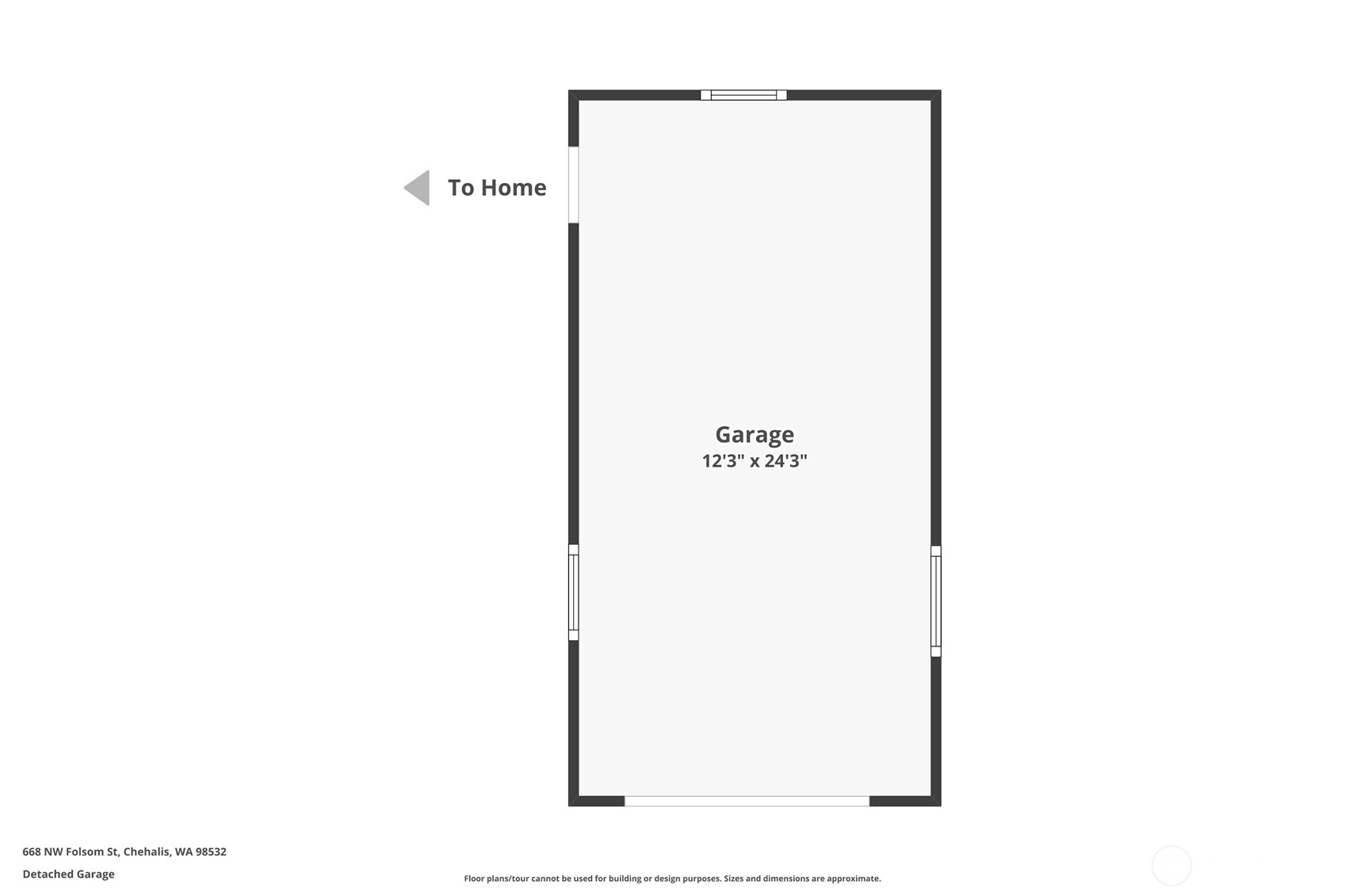 668 Northwest Folsom Street Chehalis, WA 98532 - Photo 34 of 34 a picture of a floor plan