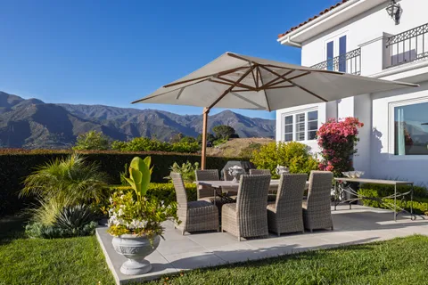 a view of city and ocean