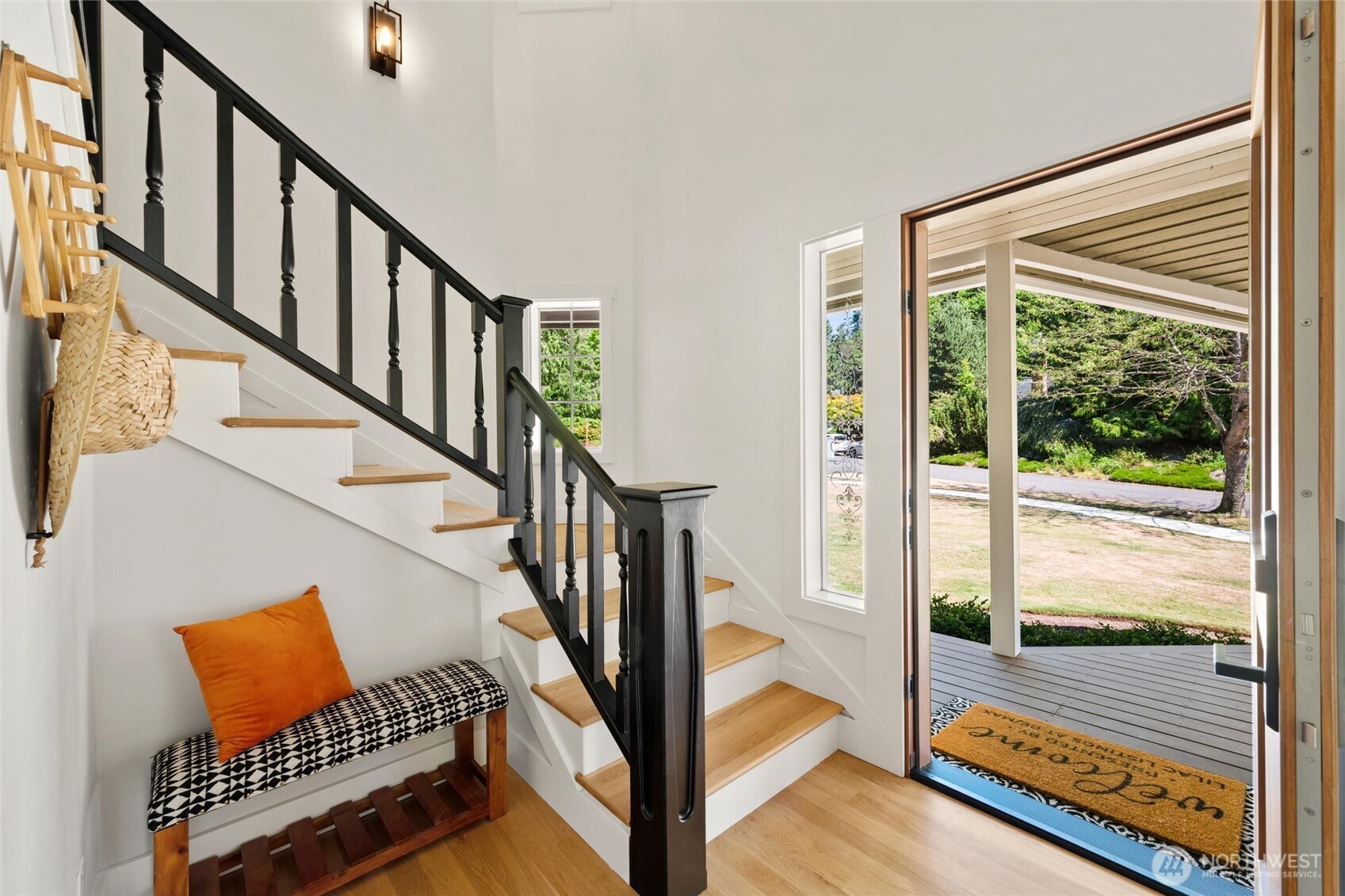 706 Fieldston Road Bellingham, WA 98225 - Photo 2 of 40 a view of an entryway with staircase