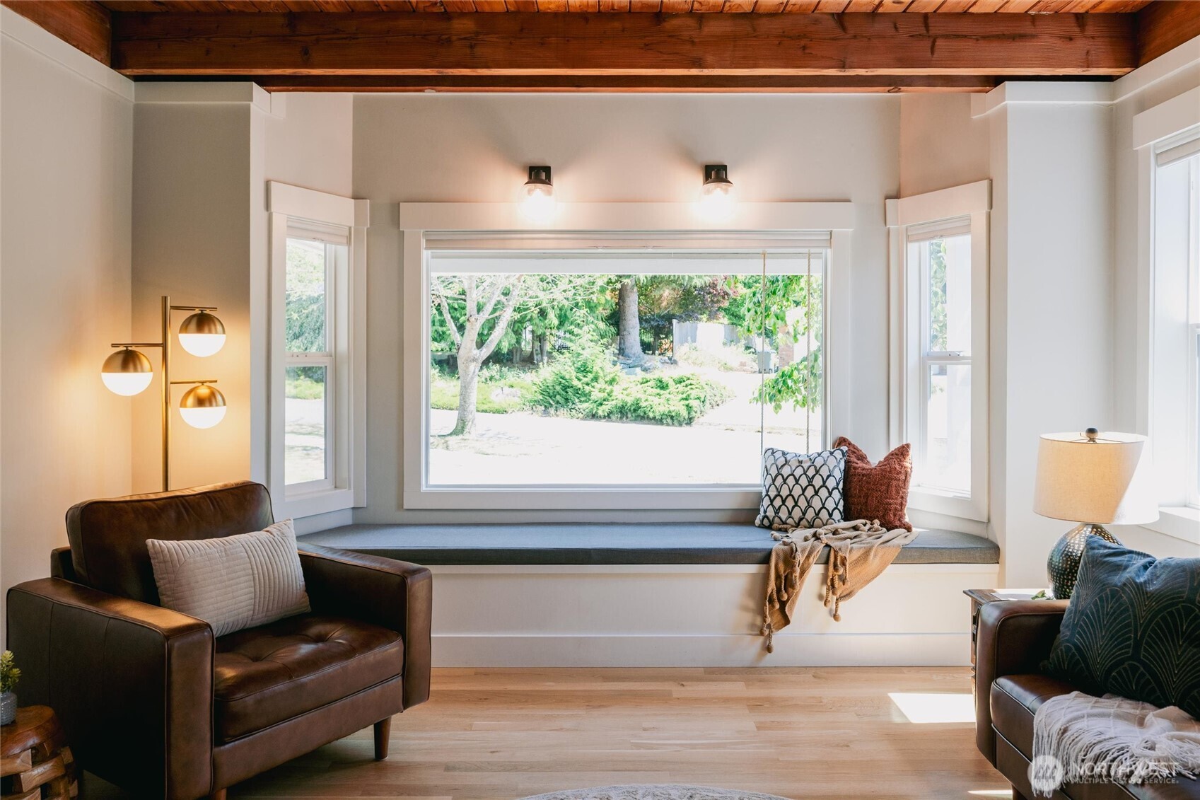 706 Fieldston Road Bellingham, WA 98225 - Photo 4 of 40 a living room with furniture and a large window
