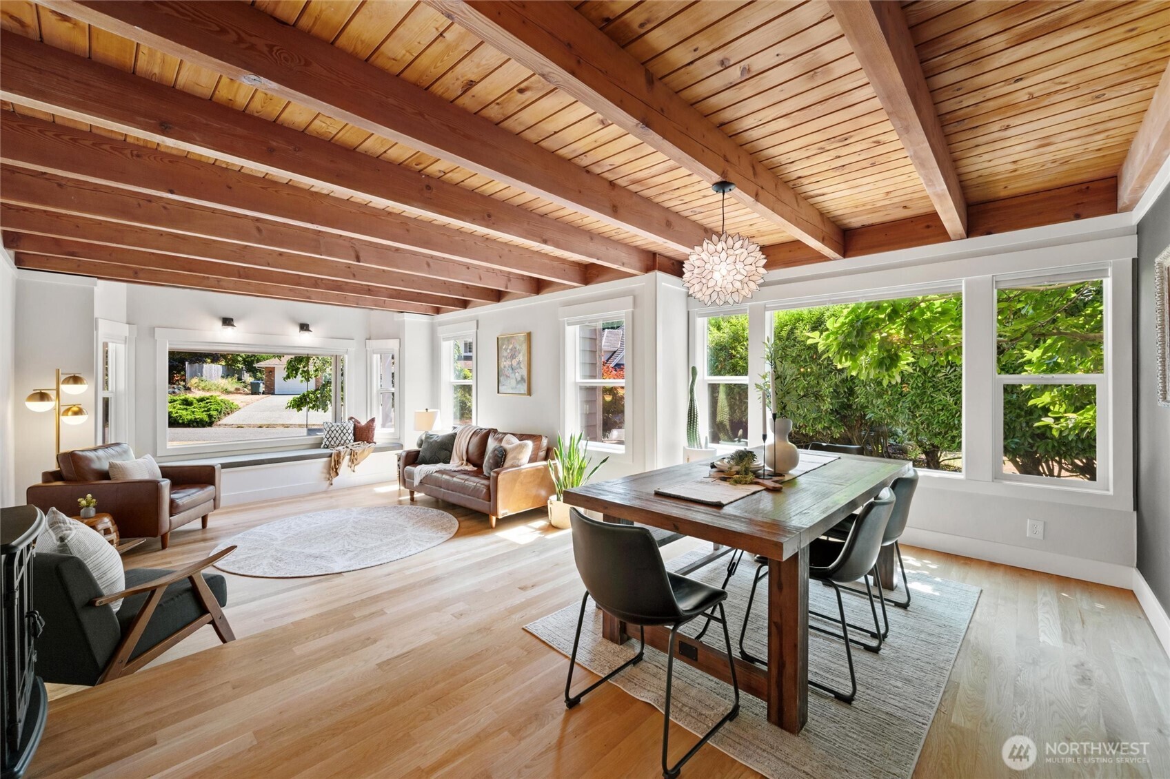 706 Fieldston Road Bellingham, WA 98225 - Photo 5 of 40 a dining room with furniture window and wooden floor