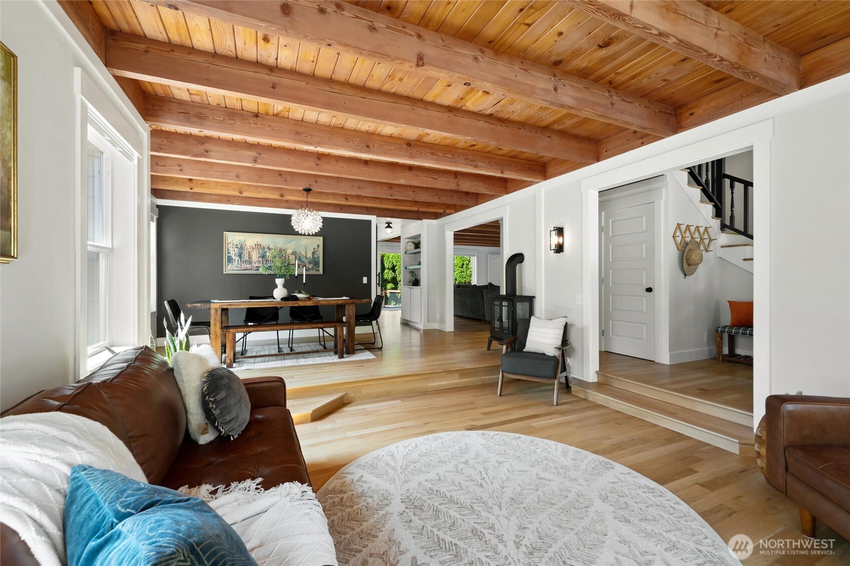 706 Fieldston Road Bellingham, WA 98225 - Photo 8 of 40 a living room with furniture and a large window