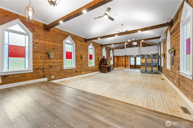 a bathroom with a sink and a shower