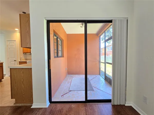 a view of an entryway