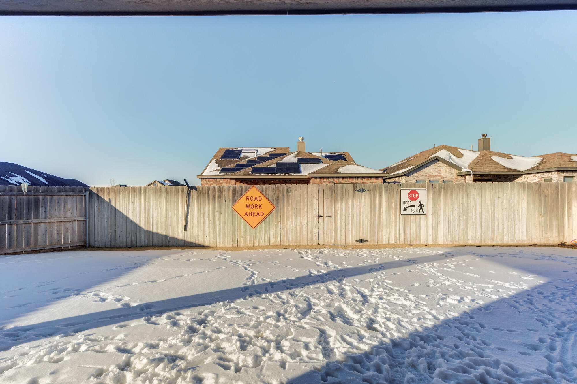 7020 24th Street Lubbock, TX 79407 - Photo 30 of 31 a view of a backyard