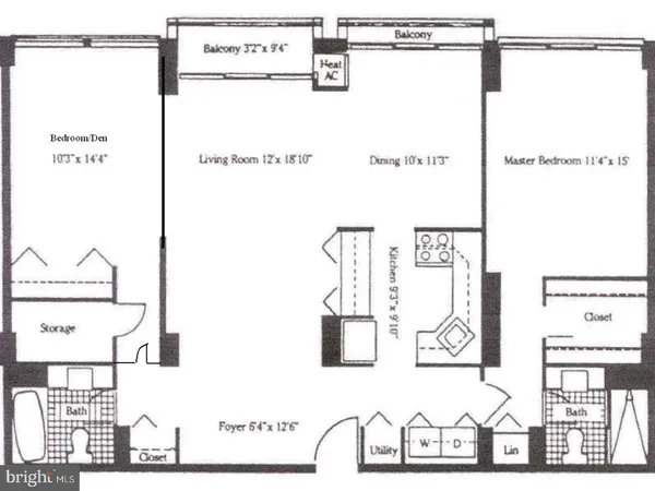 $3,450 | 1326-42 Spruce Street, Unit 703, Philadelphia, PA 19107