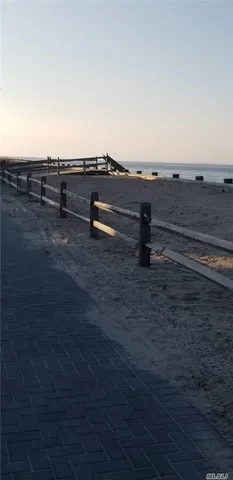 a view of a terrace with beach