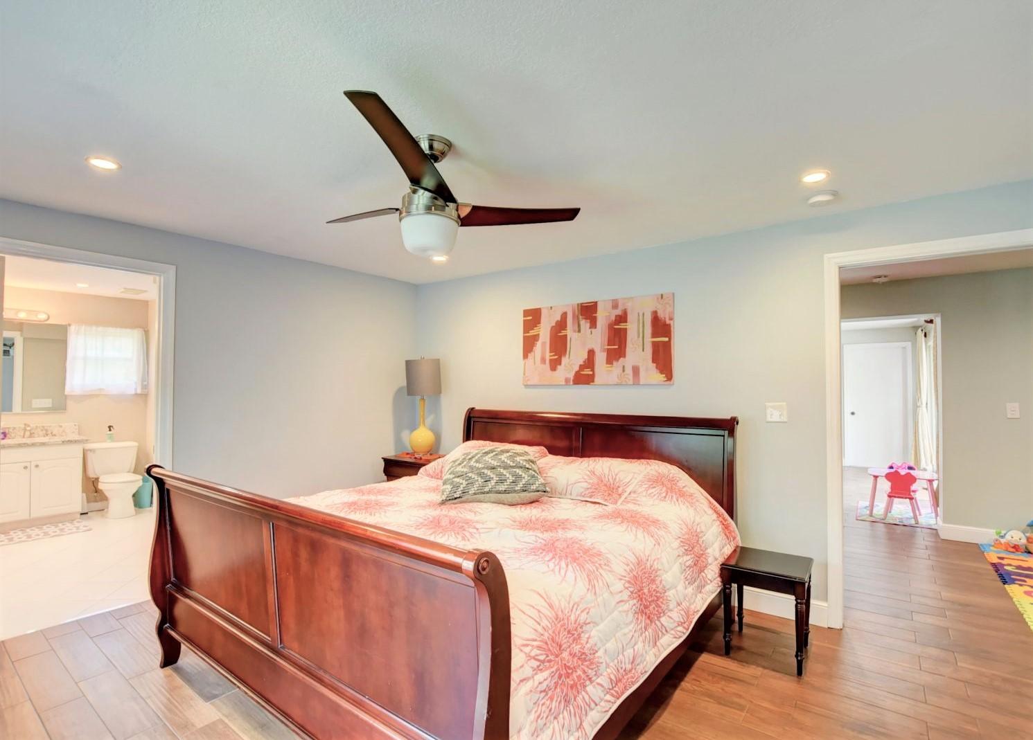 501 Southwest 8th Terrace Boca Raton, FL 33486 - Photo 15 of 28 Master Bedroom towards bath