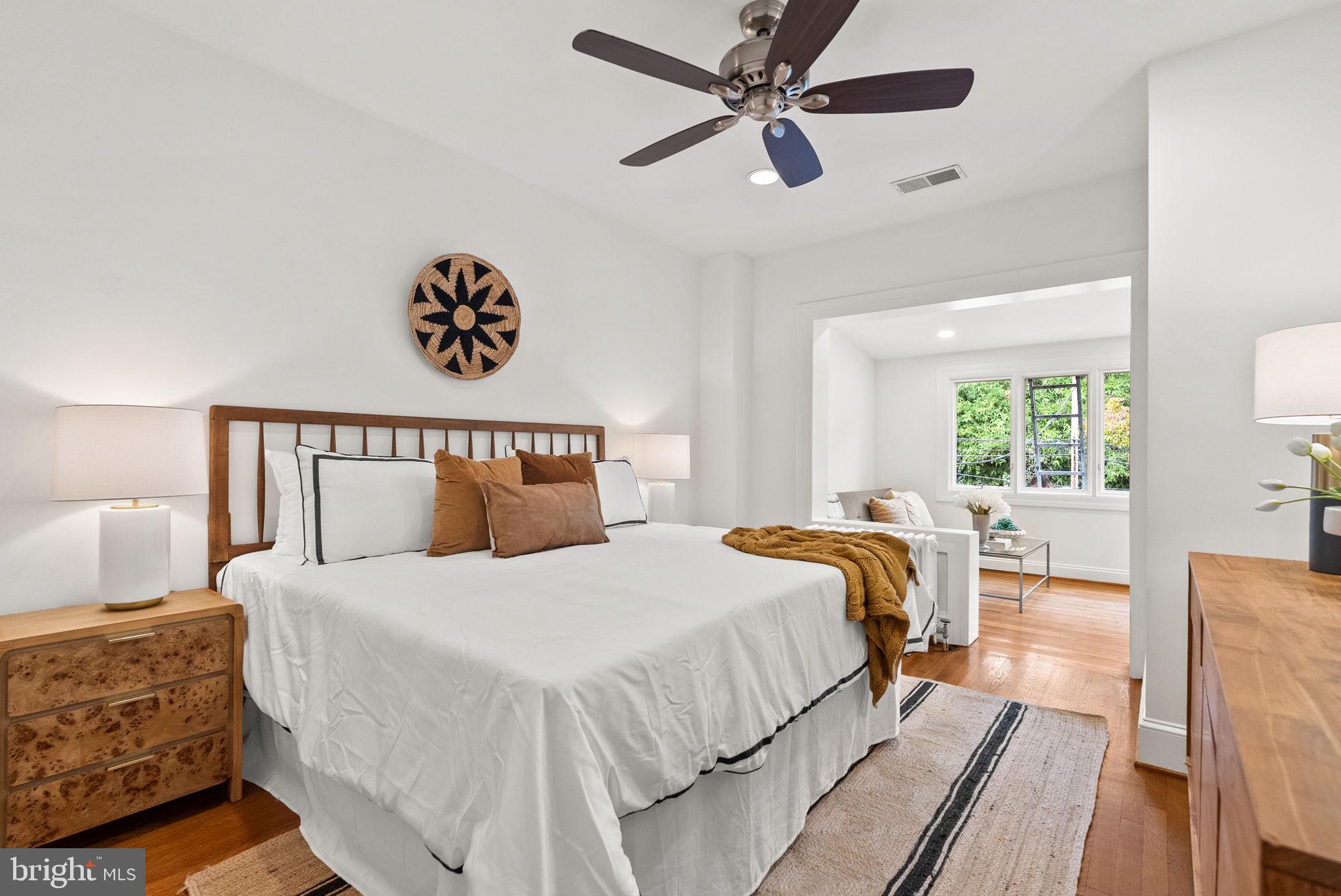 3819 T Street Northwest Washington, DC 20007 - Photo 13 of 27 a bedroom with a bed and a window